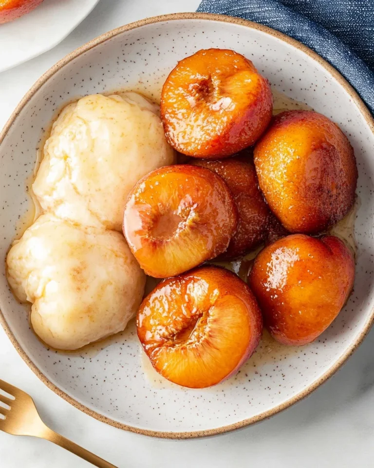 Air Fryer Peaches