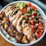 Burrito Bowls With Pico De Gallo & Chipotle Aioli