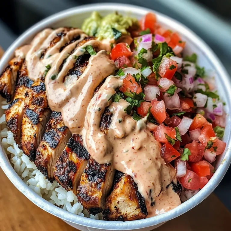 Burrito Bowls With Pico De Gallo & Chipotle Aioli