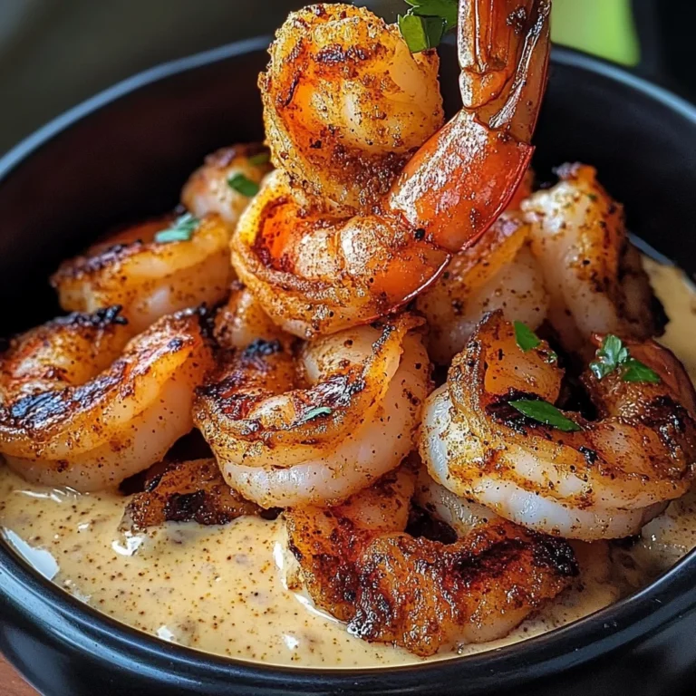 Crispy Cajun Shrimp With Creamy Sauce