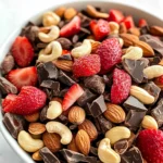 Dark Chocolate Trail Mix Recipe {Heart Healthy}