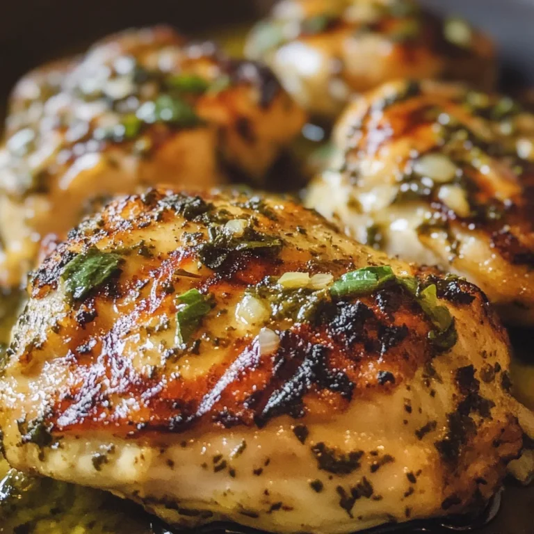 Grilled Basil Garlic Chicken Breasts