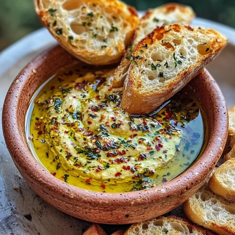 Irresistible Olive Oil Bread Dip