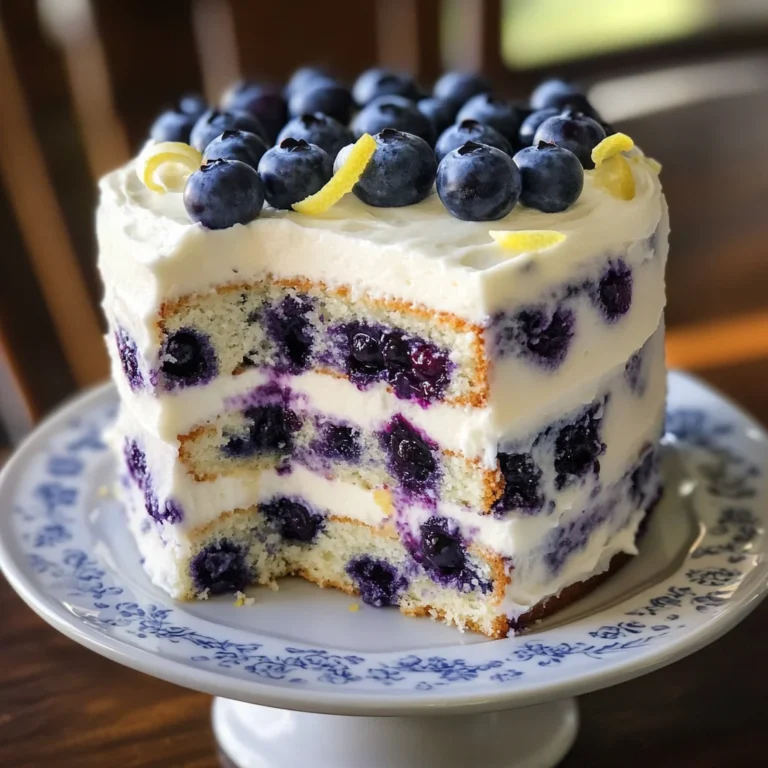 Lemon Blueberry Cake