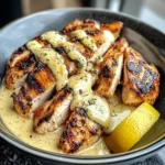 Lemon Pepper Chicken Bowl With Creamy Lemon Sauce