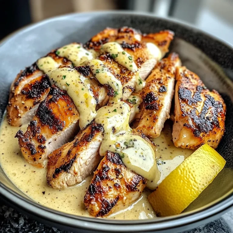 Lemon Pepper Chicken Bowl With Creamy Lemon Sauce