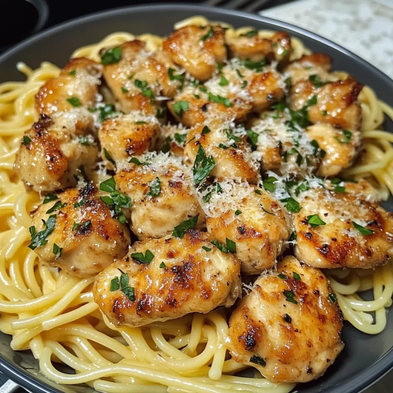 Made This Lemon Garlic Butter Chicken Bites