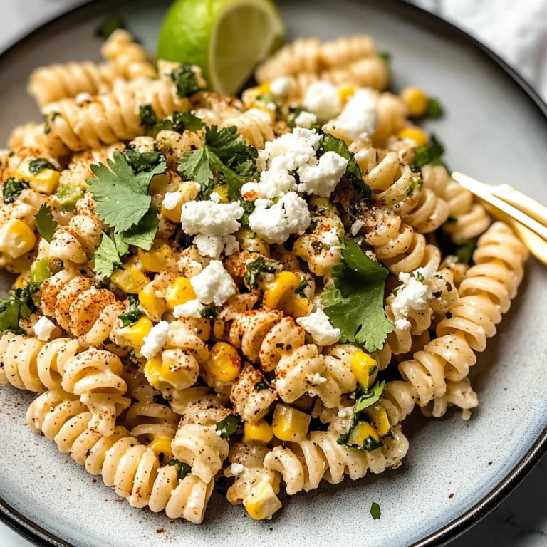 Mexican Street Corn Pasta Salad