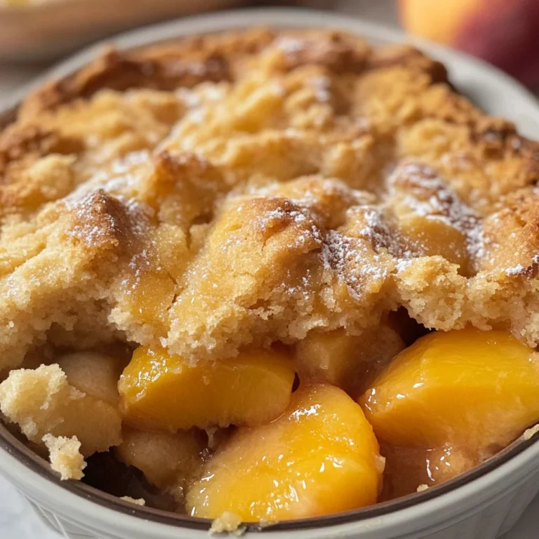 Peach Cobbler