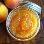 Small Batch Vanilla Peach Jam