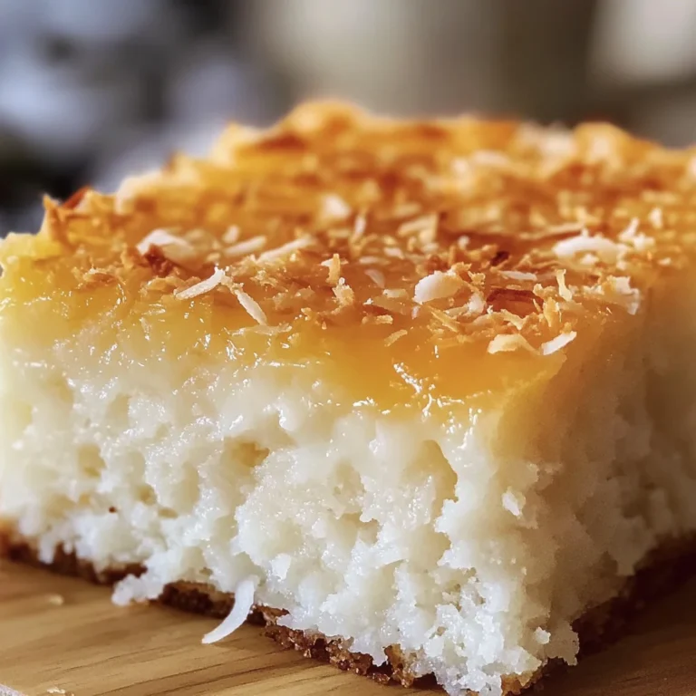 Sticky Coconut Cake