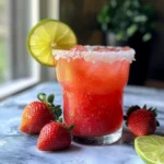 Strawberry Lemonade Margaritas