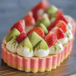 Strawberry Matcha Tart