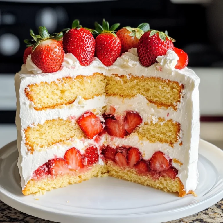 Strawberry Shortcake Cake Recipe