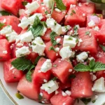 Watermelon Feta Salad with Mint