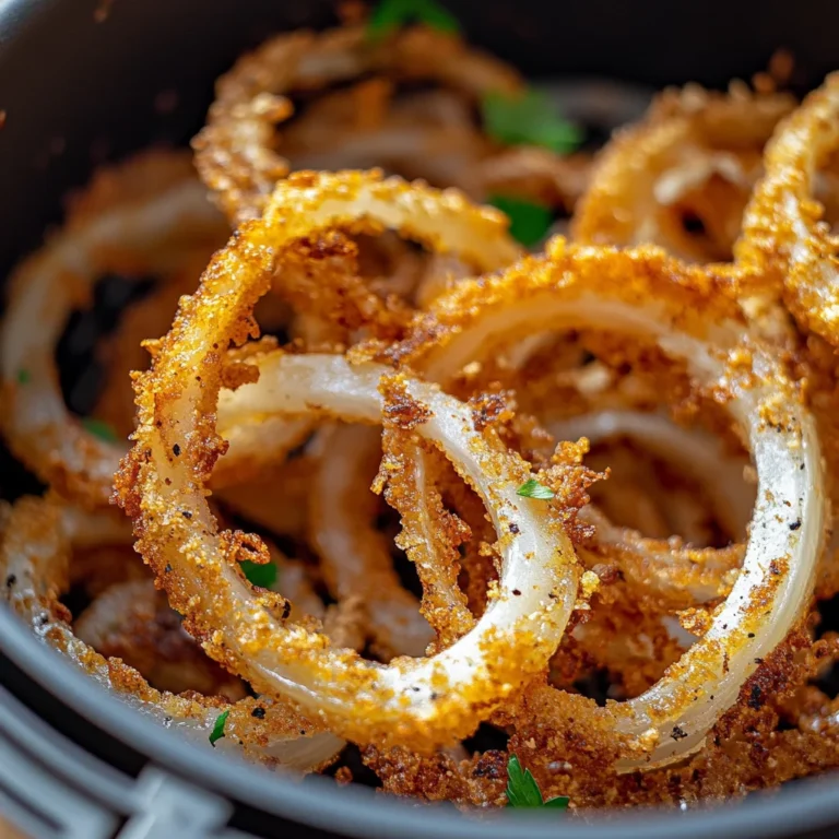 Air Fryer Crispy Onions recipe