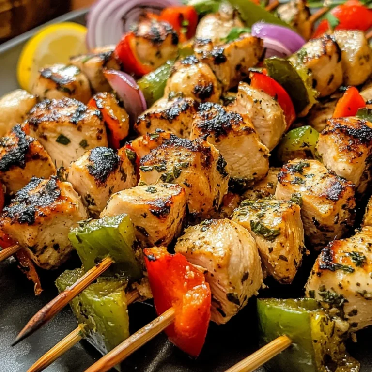 Authentic Greek Chicken Souvlaki Recipe