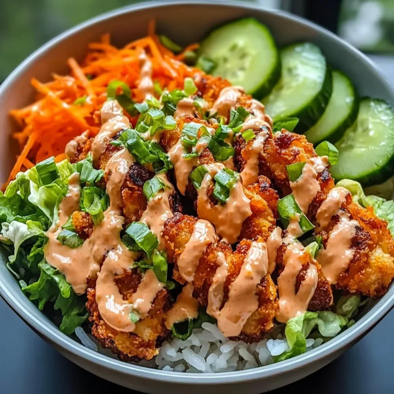 Bang Bang Chicken Rice Bowl