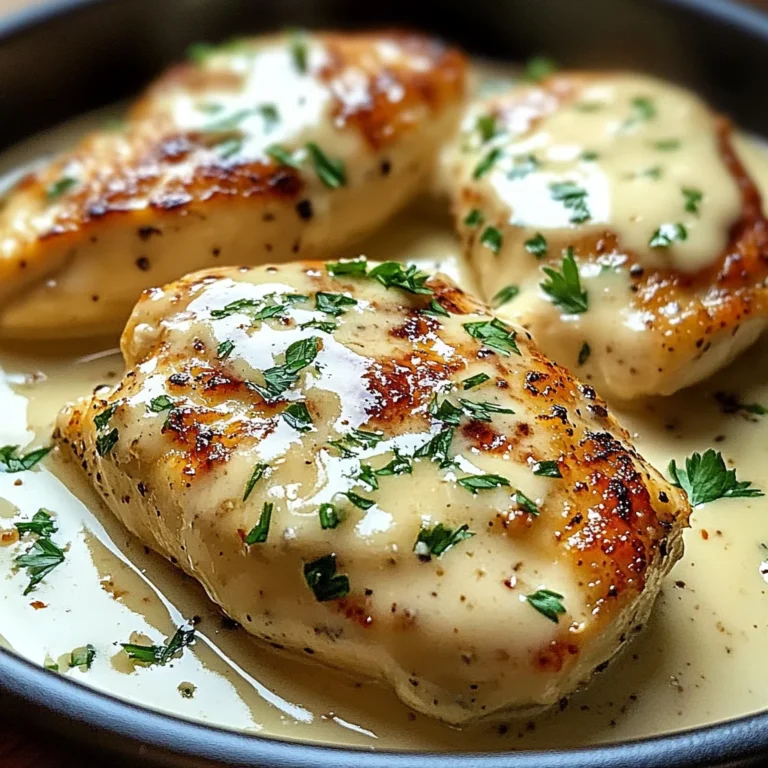 Creamy Baked Chicken with Parmesan and Garlic