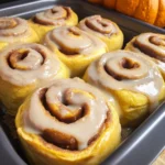 Homemade Pumpkin Chai Cinnamon Rolls