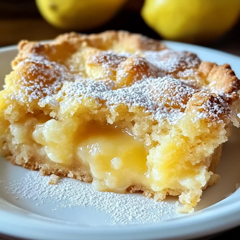 Magic Lemon Cobbler Recipe: A Delightful Dessert Experience