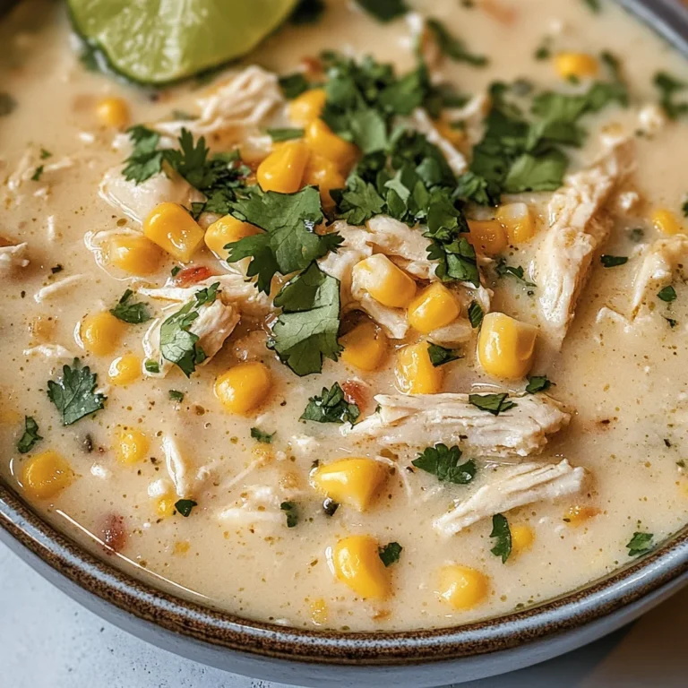 Mexican Street Corn White Chicken Chili Recipe