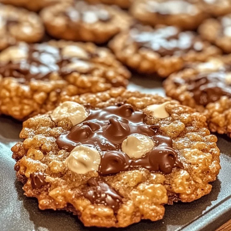 Rice Krispie Cookies with Chocolate Chips Recipe