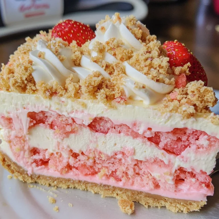 Strawberry Crunch Cheesecake