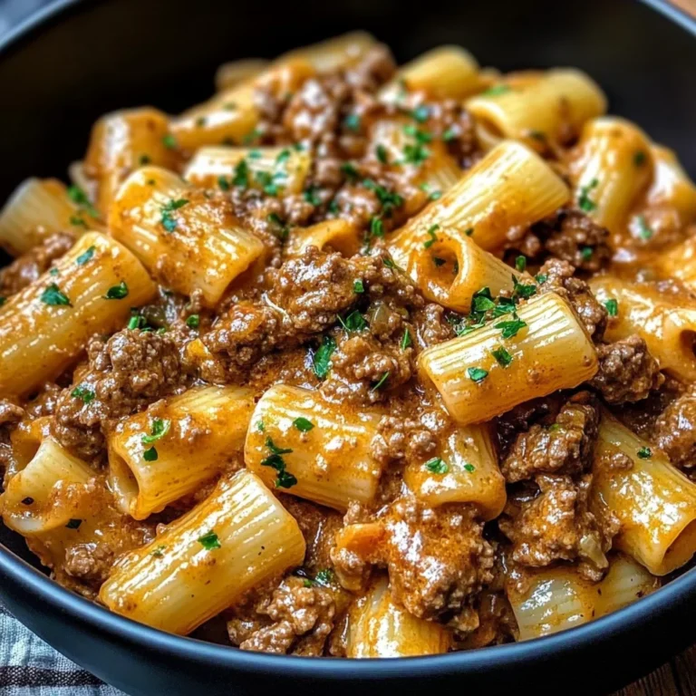 Creamy Beef Pasta Recipe