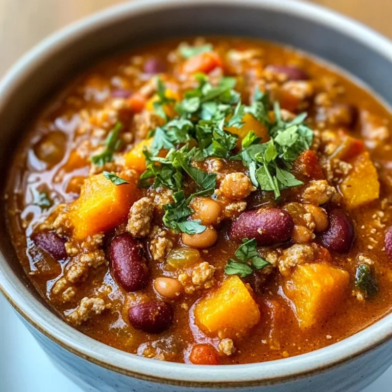 Crockpot Pumpkin Chili