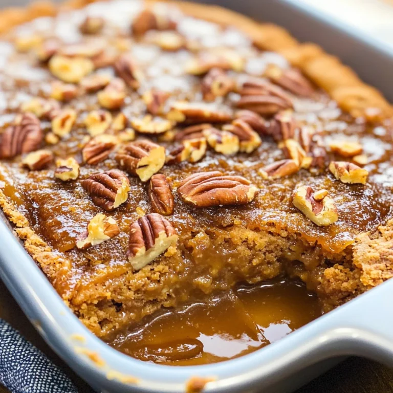 Pumpkin Pecan Cobbler