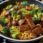 Beef, Broccoli & Noodle Stir-Fry