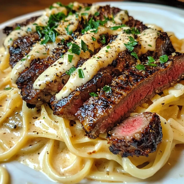 Creamy Cajun Steak Alfredo