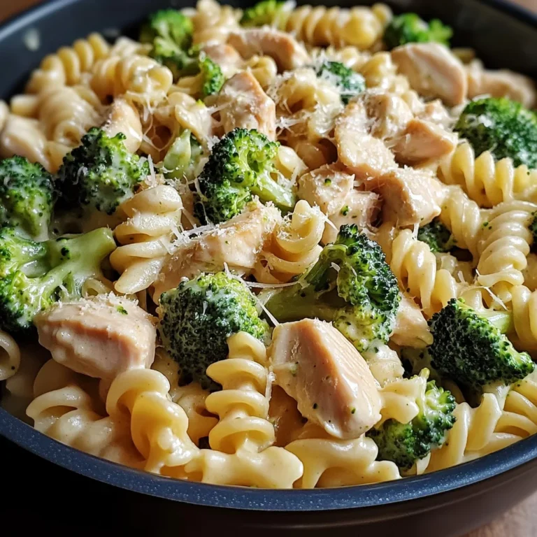 Creamy Chicken & Broccoli Pasta